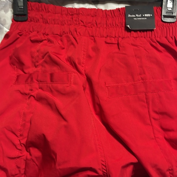 NWT Smoke Rise Red ruched pants XS - Picture 5 of 8